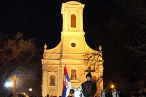 Badnji dan - povorka iz crkve do Gradskog trga