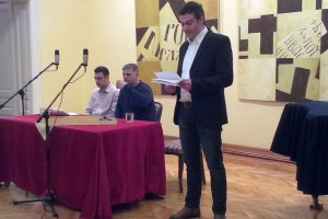 Predstavljanje romana o Ivi Andriću "Kainov ožiljak"