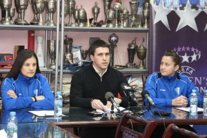 Predstavljanje novih igračica ŽFK "Spartak"