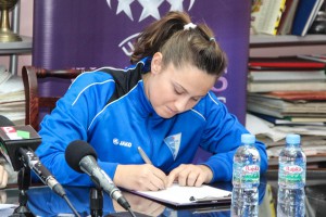 Predstavljanje novih igračica ŽFK "Spartak"