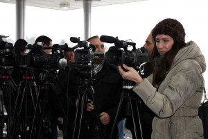 Direktori srpske i mađarske policije na graničnom prelazu Kelebija