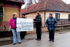 Protest protiv plenidbe stvari bivšeg radnika Severa