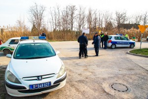 Napad na radnika obezbeđenja Gradske deponije