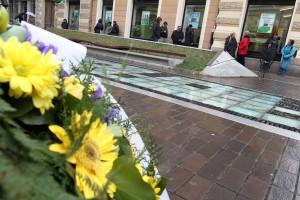 Polaganje venaca na Plato Dr Zorana Đinđića