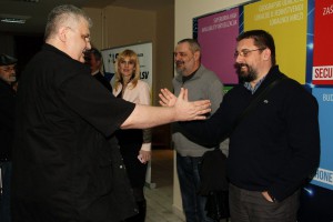 Nenad Čanak u poseti Gradskom odboru Lige socijaldemokrata Vojvodine