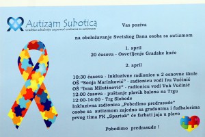 Press: Obeležavanja Svetskog Dana osoba sa autizmom