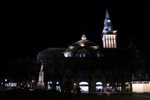 Gradska kuća u plavom