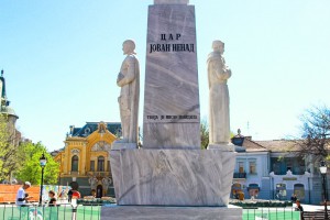 "Cif čisti Srbiju" - Uređenje spomenika spomenik Caru Jovanu Nenadu