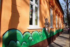 Uređenje prostora vrtića "Veverica"