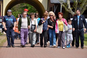 Proslava 1. maja na Paliću (leva strana jezera)