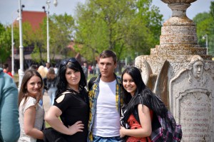 Proslava 1. maja na Paliću (leva strana jezera)