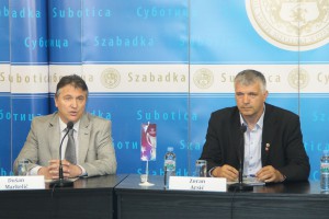 Potpisivanje ugovora o sponzorstvu izmežu ŽFK "Spartak" i kompanije "Wiener Stadishe"