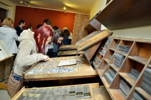 Noć muzeja 2015 u muzeju štamparije "Rotografika"