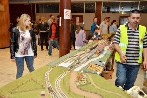 Noć muzeja 2015 - izložba maketa željeznice