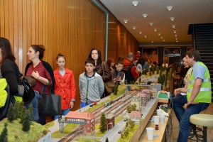 Noć muzeja 2015 - izložba maketa željeznice
