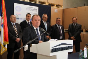 Potpisivanje Ugovora između Republike i preduzeća Masterplast YU o podsticanju ulaganja