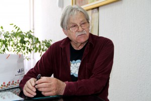 Ljubivoje Ršumović u posetio OŠ "Sonja Marinković"