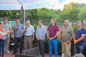 Otvaranje 3. Međunarodnog teniskog memorijala "Jovan Kukaras"