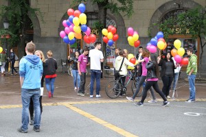 Zajednički ples subotičkih maturanata