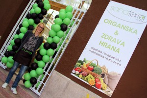 Otvorena prodavnica organske zdrave hrane "Sanaterra"