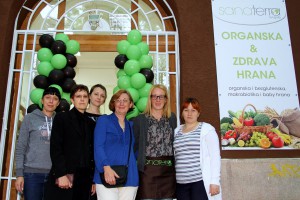 Otvorena prodavnica organske zdrave hrane "Sanaterra"