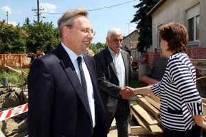 Obilazak radova na Kolektoru II, Centralnom magistralnom vodovodu i Kolektoru VII