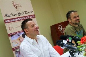 Vlado Georgiev: Press uoči koncerta 12. juna u Atriumu hotela Galleria