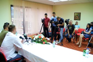 Vlado Georgiev: Press uoči koncerta 12. juna u Atriumu hotela Galleria