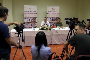 Vlado Georgiev: Press uoči koncerta 12. juna u Atriumu hotela Galleria