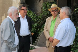 Obilazak završenih radova na rekonstrukciji i obnovi južne fasade Sinagoge