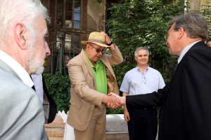 Obilazak završenih radova na rekonstrukciji i obnovi južne fasade Sinagoge