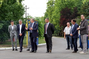 Obilazak završenih radova u ulici Rade Končara u Bajmoku