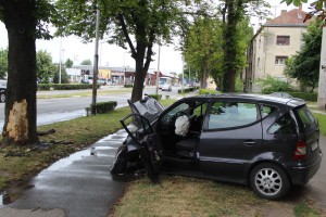 Saobraćajna nezgoda preko puta zgrade Suda