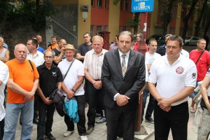 Otvaranje prostorija Gradskog odbora Udruženja ratnih veterana