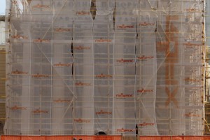 Zgrada Narodnog pozorišta u izgradnji