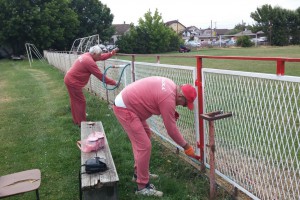 Radovi na uređenju stadiona FK "Bačka 1901"
