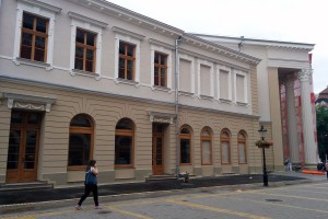 Otkrivanje rekonstruisane i obnovljene fasade starog dela Narodnog pozorišta Subotica
