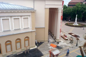 Otkrivanje rekonstruisane i obnovljene fasade starog dela Narodnog pozorišta Subotica