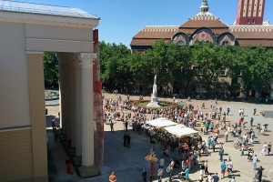 Otkrivanje rekonstruisane i obnovljene fasade starog dela Narodnog pozorišta Subotica