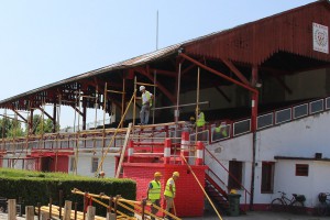 Radovi na uređenju stadiona FK "Bačka 1901"
