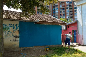 Oslikavanje zida letnje učionice OŠ “Sonja Marinković”