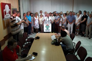 Izborni štab SVM nakon završetka izbora za mesne zajednice