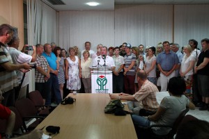 Izborni štab SVM nakon završetka izbora za mesne zajednice