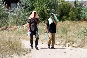 Ciglana: Migrantima postavljeni toaleti