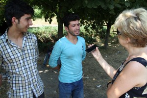 Ciglana: Migrantima postavljeni toaleti