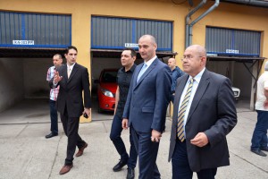 Postavljanje kontejnera za prihvat migranata u Kanjiži