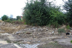 Radovi na raščišćavanju zemljišta na uglu Segedinskog puta i Pap Pala