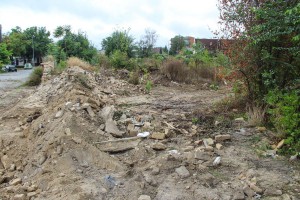 Radovi na raščišćavanju zemljišta na uglu Segedinskog puta i Pap Pala