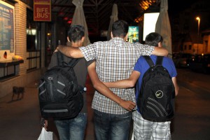 Dolazak migranata u Suboticu na autobusku stanicu