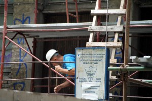 Radovi na renoviranju Sokolskog doma